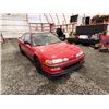 Image 9 : PARKSVILLE - 1993 ACURA INTEGRA, RED, 157726 KMS, FRONT WHEEL DRIVE. - D800102