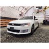 Image 2 : PARKSVILLE - 2014 VOLKSWAGEN JETTA, WHITE, 145783 KMS, FRONT WHEEL DRIVE. - D359664