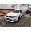 Image 3 : PARKSVILLE - 2014 VOLKSWAGEN JETTA, WHITE, 145783 KMS, FRONT WHEEL DRIVE. - D359664