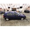Image 13 : PARKSVILLE - 2000 VOLKSWAGEN GOLF, BLUE, 296816 KMS, FRONT WHEEL DRIVE. NO RESERVE. - D360855