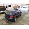 Image 16 : PARKSVILLE - 2000 VOLKSWAGEN GOLF, BLUE, 296816 KMS, FRONT WHEEL DRIVE. NO RESERVE. - D360855