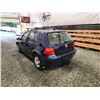 Image 20 : PARKSVILLE - 2000 VOLKSWAGEN GOLF, BLUE, 296816 KMS, FRONT WHEEL DRIVE. NO RESERVE. - D360855