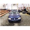Image 7 : PARKSVILLE - 2000 VOLKSWAGEN GOLF, BLUE, 296816 KMS, FRONT WHEEL DRIVE. NO RESERVE. - D360855