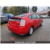 Image 9 : DUNCAN - 2006 TOYOTA PRIUS, RED, 75247 KMS, FRONT WHEEL DRIVE. - D227217