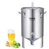 Image 1 : Stainless Steel Kettle, 16 GALLON Beer Brew Fermentor