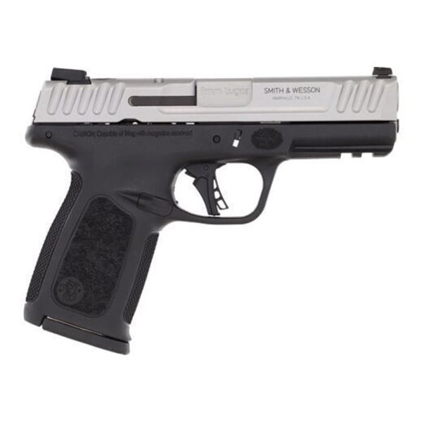 S&W SD9 2.0 9MM 4" FS 16-SHOT SILVER SS SLIDE/BLACK POLY