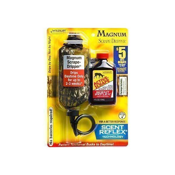 WRC DEER LURE GOLDEN SCRAPE/ SCRAPE DRIPPER COMBO 4FL OZ