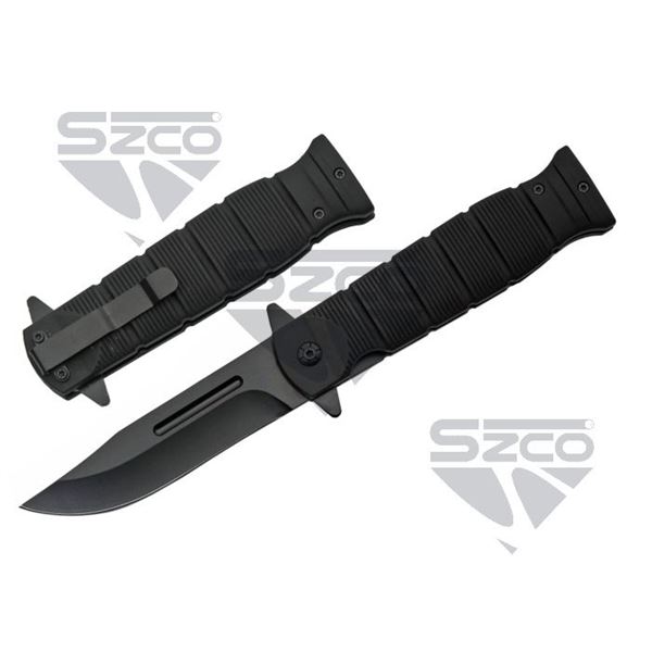 SZCO 5" BLACK COMBAT LINER LOCK