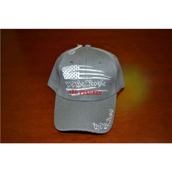 We the People are Pissed Cap - Gray