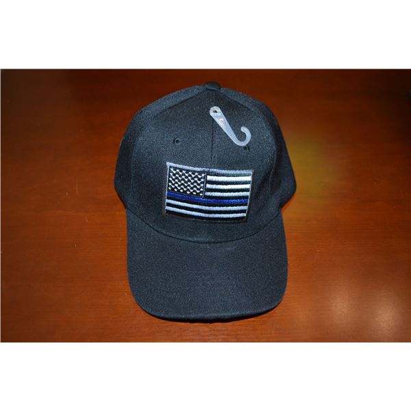 Thin Blue Line Black Cap