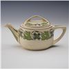 Image 1 : Roseville Pottery Forget Me Not Teapot with Lid