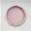 Image 2 : Weller Pottery Marvo Pink Matte Low Bowl with Leaf Relief