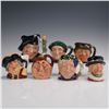 Image 1 : Royal Doulton Miniature Character Jugs - Group of Seven