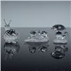 Image 2 : 3pc Swarovski Crystal Figurines- Snail, Baby Snails on Vine Leaf & Mushroom