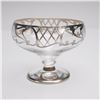 Image 2 : 4pc Sterling Overlay Glass Sherbets