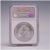 Image 2 : 2008 American Silver Eagle Early Release Dollar Coin NGC Graded MS 69