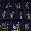 Image 2 : Franklin Mint Pewter Figurine Collection The People of Colonial America