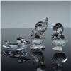 Image 1 : 3pc Swarovski Crystal Figurines, Duck, Standing Duck, and Drake