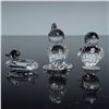 Image 2 : 3pc Swarovski Crystal Figurines, Duck, Standing Duck, and Drake