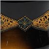 Image 2 : Owens Pottery Vase with Applied Floral and Geometric Motifs