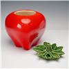 Image 2 : 2pc McCoy White and Red Apple Cookie Jars