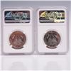 Image 2 : 2pc 2019-D Kennedy Half Dollar Coins NGC Graded MS 67 PL
