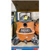 Image 1 : RIDGID HD14000 WET/DRY SHOP VAC *NO HOSE OR ATTACHMENTS INCLUDED*