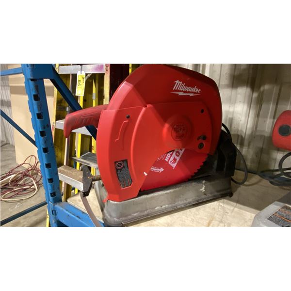 MILWAUKEE 6177-20, 14" INDUSTRIAL ELECTRIC ABRASIVE CUT OFF SAW