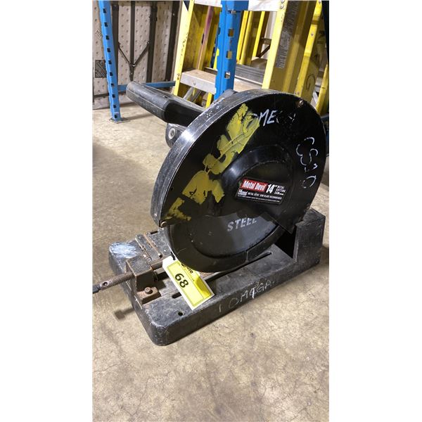 METAL DEVIL CSM14MB, 14" INDUSTRIAL ELECTRIC METAL CUTTING SAW