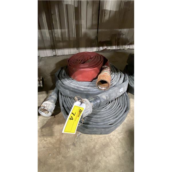 3- 2.5" INDUSTRIAL WATER HOSES