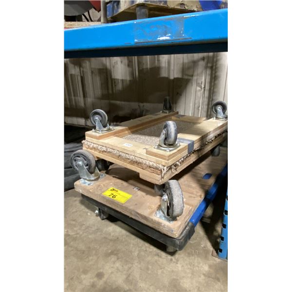 4 ASSORTED FURNITURE DOLLIES