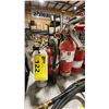 Image 3 : 5 ASSORTED FIRE EXTINGUISHERS & ROOFING TORCH