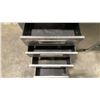 Image 3 : MASTERCRAFT 48"W X 24"D X 37"H MOBILE CHECKER PLATE WOOD TOP 4 DRAWER SINGLE DOOR INDUSTRIAL TOOL