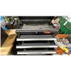 Image 2 : MECHANICS EDGE BLACK METAL MOBILE 7 DRAWER TOOL CHEST WITH KEYS *NO CONTENTS*