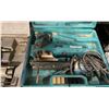 Image 3 : MAKITA ELECTRIC JIG SAW IN HARD TRANSPORT CASE, GREY PNEUMATIC BRAD NAILER IN HARD TRANSPORT CASE,