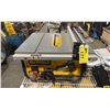 Image 1 : DEWALT DWE7480 10" PORTABLE ELECTRIC INDUSTRIAL TABLE SAW