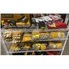 Image 1 : SHELF OF ASSORTED YELLOW / CREAM ZENITH INDUSTRIAL WORK GLOVES *SHELF NOT INCLUDED*
