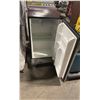 Image 2 : IGLOO STAINLESS STEEL / BLACK SINGLE DOOR ELECTRIC BAR FRIDGE *MOBILE CART NOT INCLUDED*