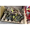 Image 1 : PALLET OF ASSORTED INDUSTRIAL LIFTING SLINGS / STRAPS *MUST TAKE ALL ON PALLET*