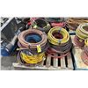 Image 1 : PALLET OF ASSORTED HEAVY DUTY INDUSTRIAL AIR / WATER HOSES *MUST TAKE ALL ON PALLET*