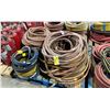 Image 1 : PALLET OF ASSORTED HEAVY DUTY INDUSTRIAL AIR / WATER HOSES *MUST TAKE ALL ON PALLET*