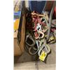 Image 1 : ASSORTED INDUSTRIAL RIGGING HARNESSES & BREAKAWAY FALL PROTECTION STRAPS
