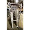 Image 2 : 20 TRAY ALUMINUM MOBILE COMMERCIAL BAKERS RACK *NO BAKING SHEETS*