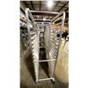 Image 2 : 20 TRAY ALUMINUM MOBILE COMMERCIAL BAKERS RACK *NO BAKING SHEETS*