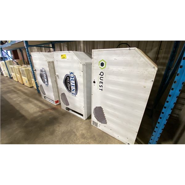 3 QUEST 155 DUAL COMMERCIAL ELECTRIC HORTICULTURAL HUMIDITY CONTROL DEVICES *MUST TAKE ALL*