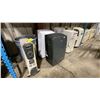 Image 2 : 6 ASSORTED ELECTRIC AIR CONDITIONING UNITS, ELECTRIC RADIANT HEATER, & BIN OF CONDITIONER PIPES /