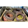 Image 2 : PALLET CRATE OF ASSORTED HEAVY DUTY INDUSTRIAL AIR / WATER HOSES *MUST TAKE ALL ON PALLET*