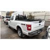 Image 2 : 2018 FORD F-150 XLT, 2DR EXT CAB PU, WHITE, VIN 1FTFX1E55JKD75842,