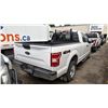 Image 3 : 2018 FORD F-150 XLT, 2DR EXT CAB PU, WHITE, VIN 1FTFX1E55JKD75842,