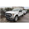 Image 1 : 2019 FORD F-250 XLT FX4 OFFROAD, 4DR CREW CAB PU, WHITE, VIN 1FT7W2B62KEF26159,